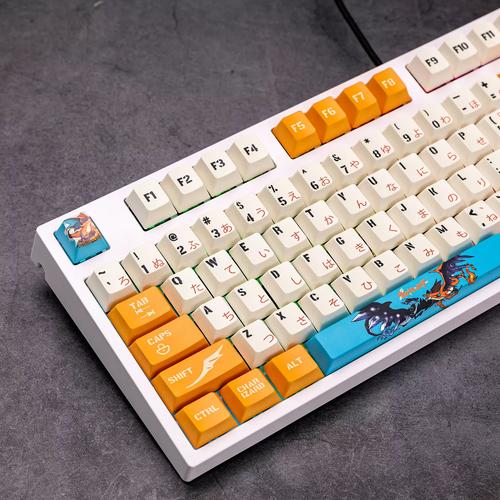 机械键盘规格对比示意图