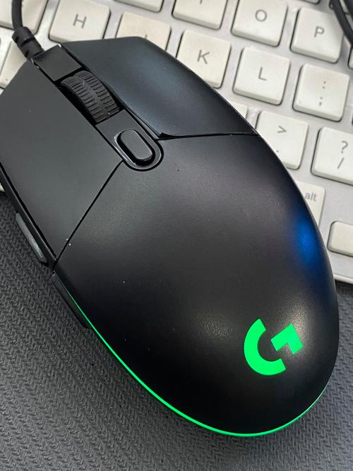 有线鼠标连接和功耗示意图