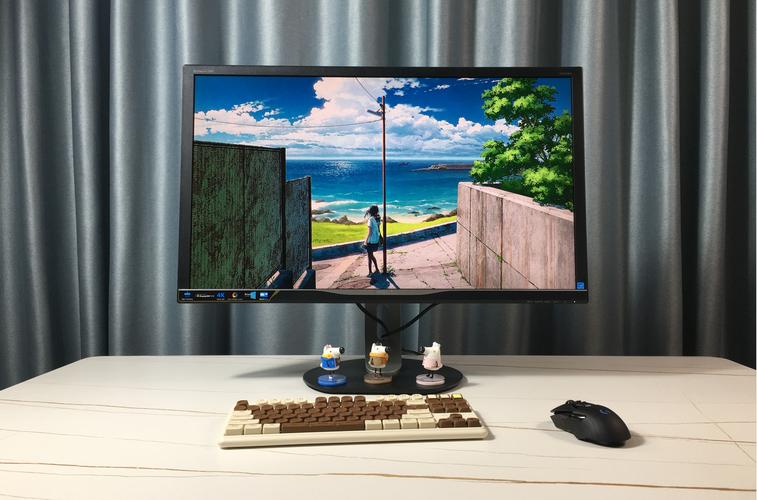 显示器接口和底座细节