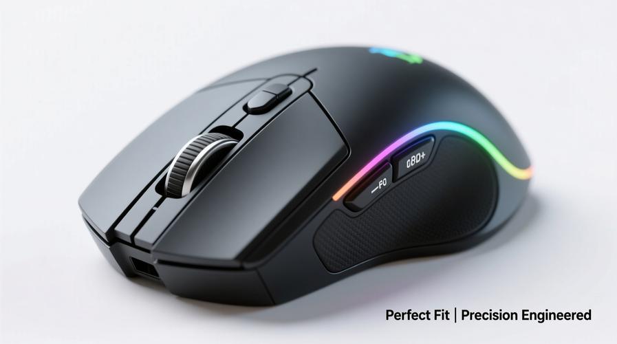 人手握住不同形状的鼠标，象征选择