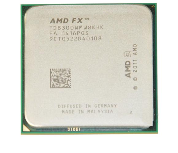 AMD FX-8300 CPU外观展示