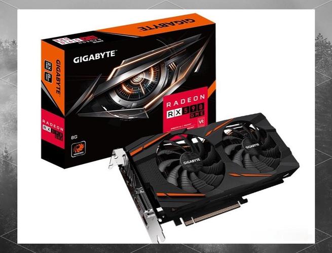 显卡芯片和电路板细节