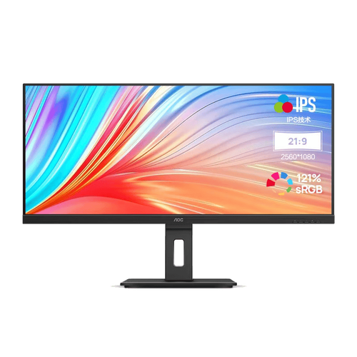 显示器面板特写