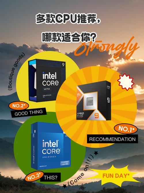 用户在选择电脑硬件,象征选购决策