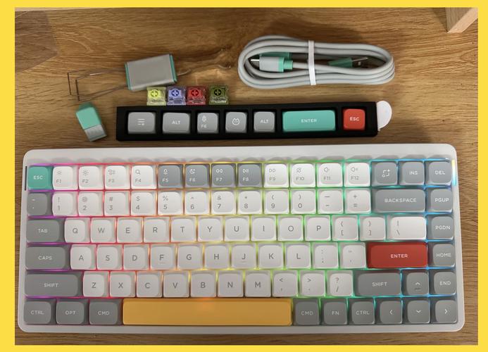 键盘规格对比示意图