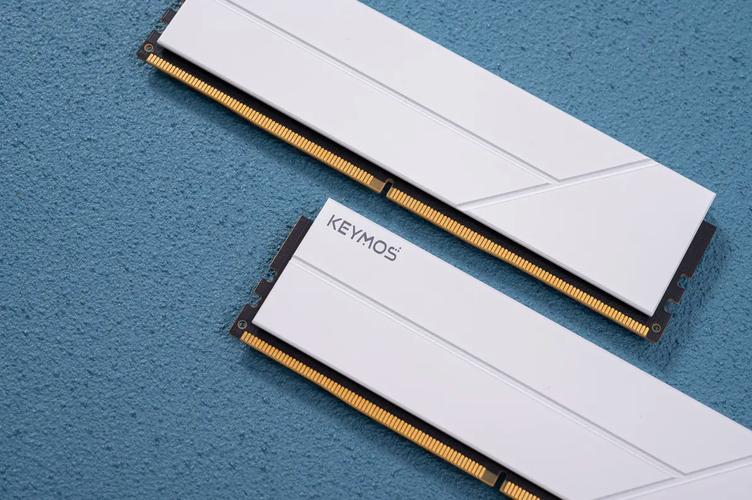 黑色内存条散热片特写