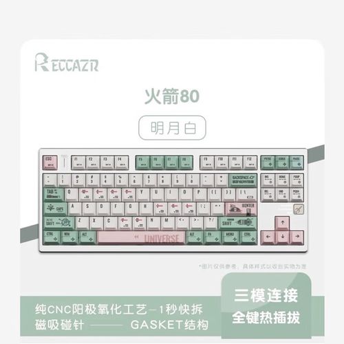 机械键盘规格对比示意图