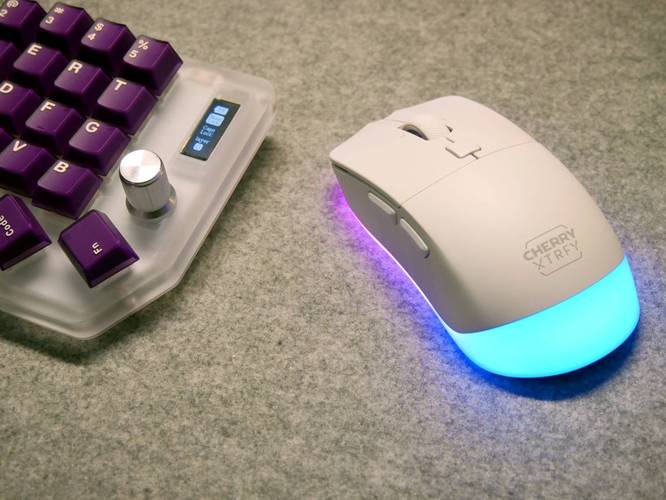 鼠标规格对比示意图