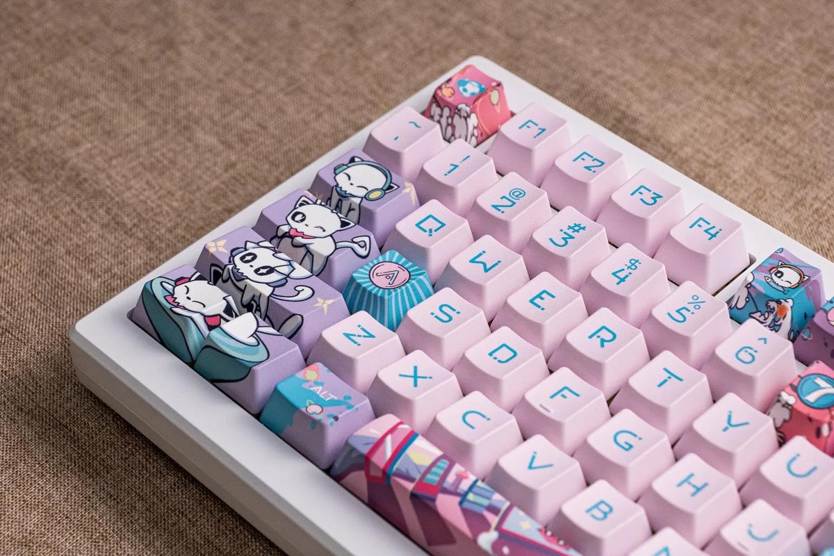 游戏场景中键盘使用,展示快速操作