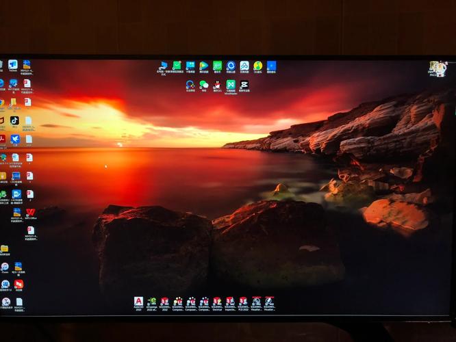 色彩校准与显示性能测试场景