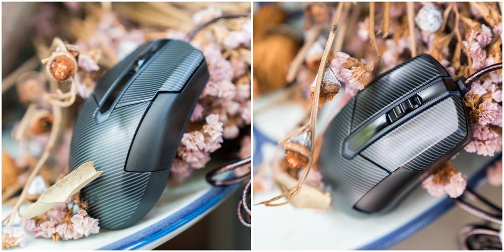 鼠标包装和配件展示