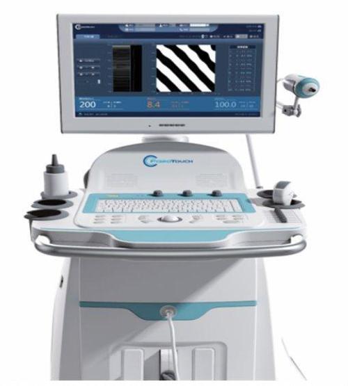 显示器侧面和接口特写