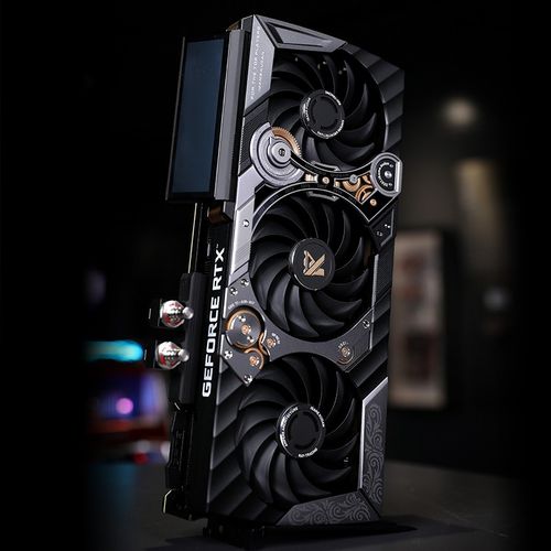 电脑硬件内部组件展示