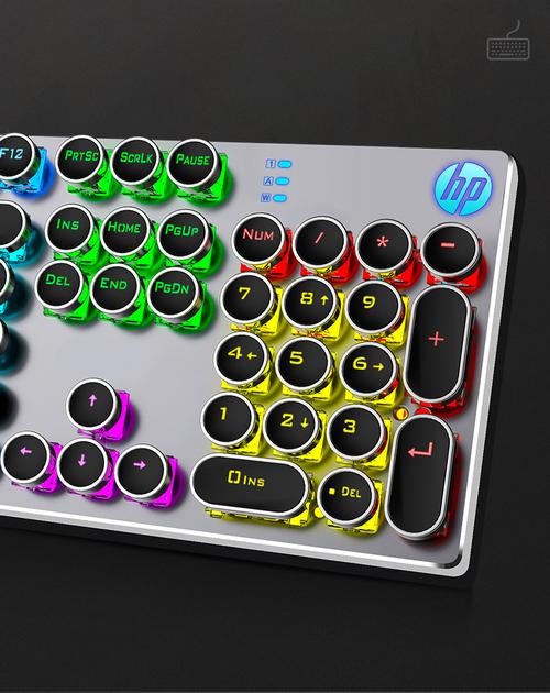 惠普GK400F键盘整体展示