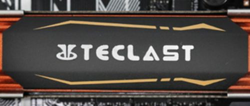 Computer hardware components on desk