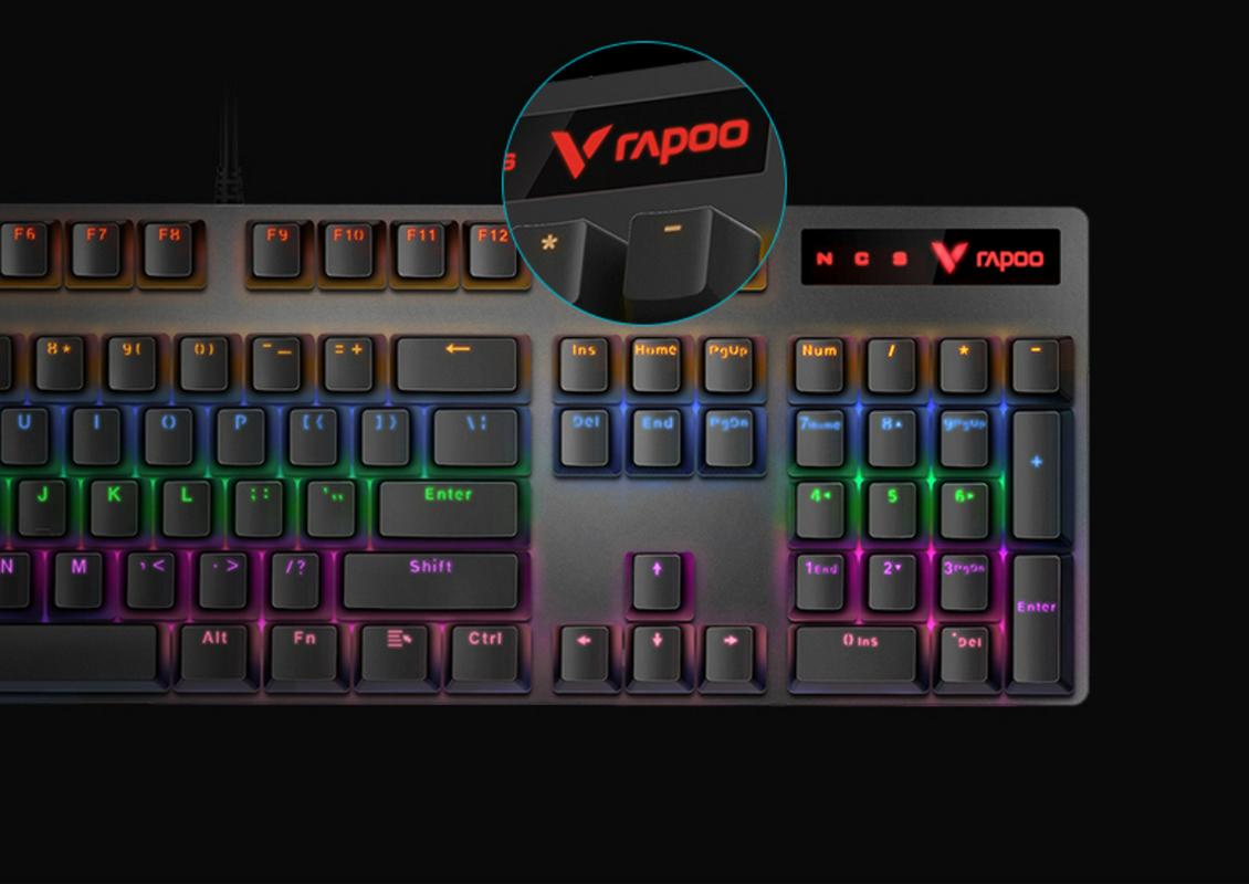 铝合金材质键盘细节