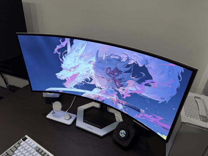 显示器底座和接口细节