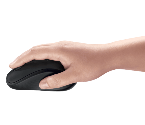 鼠标在办公桌上使用场景