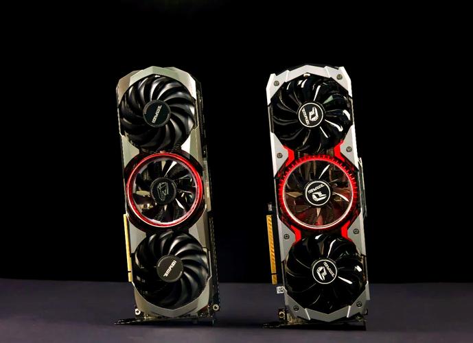 高端显卡水冷散热系统特写