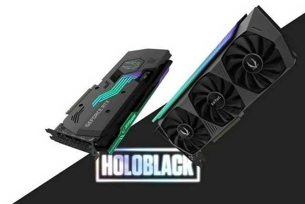 电脑硬件内部视图，显卡安装在主板上