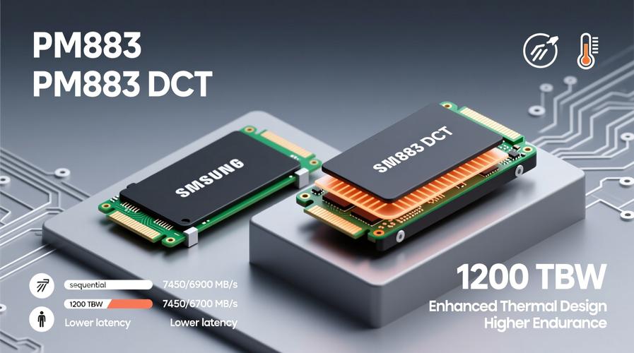 三星883 DCT固态硬盘外观