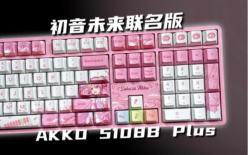 Gaming keyboard in action with RGB lighting