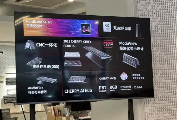 机械键盘规格对比示意图