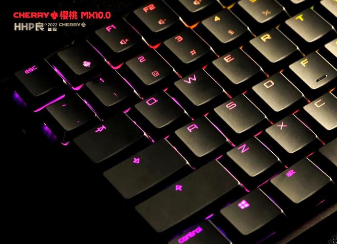 机械键盘规格对比示意图