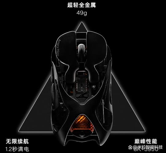 无线鼠标外观特写