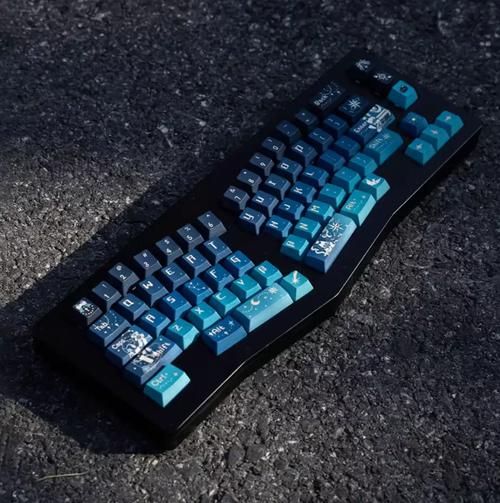 键盘轴体特写展示