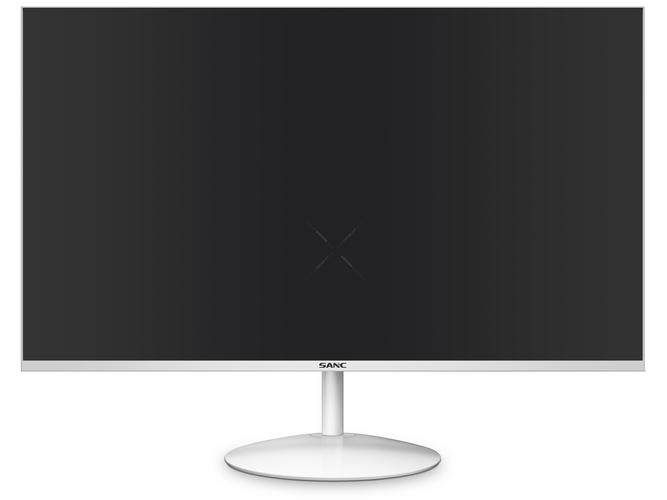 显示器侧面纤薄设计特写