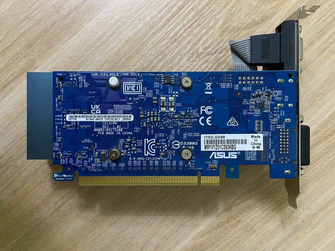 电脑硬件组件对比展示