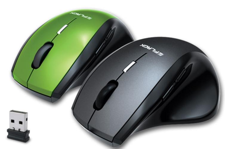 旗键MS555 2.4G无线鼠标评测:低价大手 ergonomic 游戏鼠标 草绿色新选择