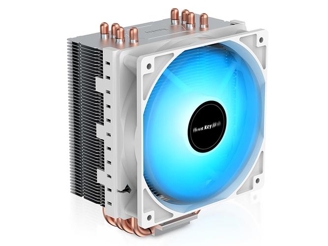 航嘉冷静王冰封400Blue深度评测:23dB低噪四热管风冷,Intel平台性价比散热首选