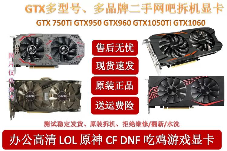 显卡规格对比示意图