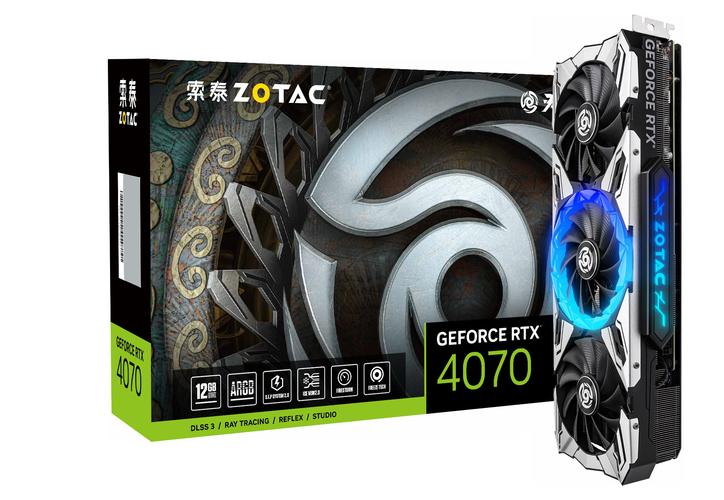 索泰GeForce RTX 4070-12GB 天启 OC深度评测:主流级性能王者,三风扇散热加持