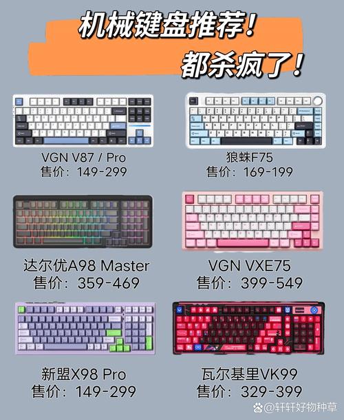 reccazr S87 vs 御斧K411 vs 腹灵CMK75 三款机械键盘深度对比