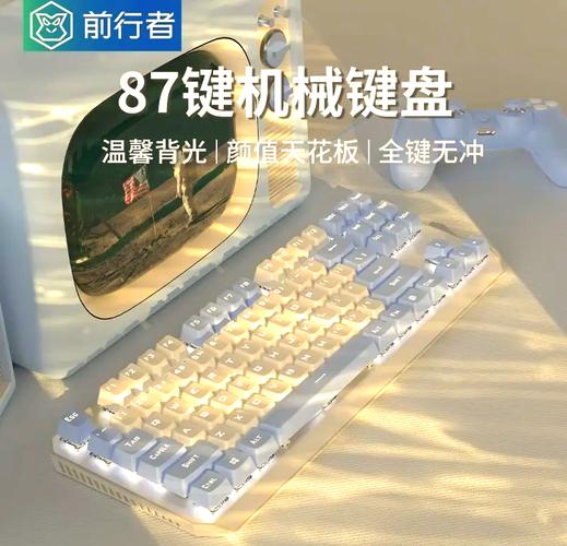 前行者TK870红轴机械键盘评测：桃粉甜心配色+三模连接，入门客制化新选择