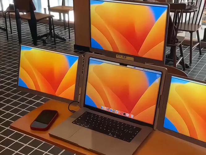 fopo S780 便携显示器评测：14英寸IPS三屏办公利器，Type-C一线连的商务新选择