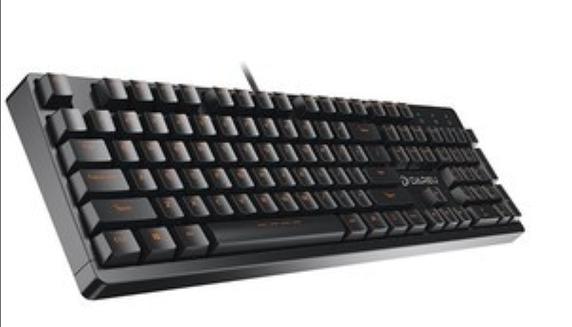 达尔优LK166有线机械键盘深度评测:百元级游戏利器,青轴手感与全尺寸设计的完美结合