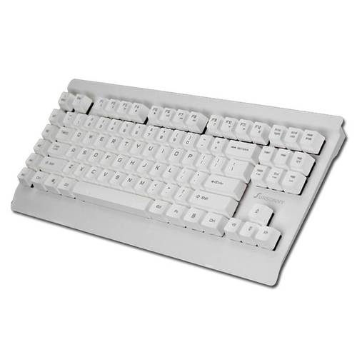 RK SINK87 白色白光青轴评测：入门级机械键盘的性价比之选