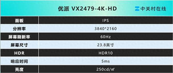 优派VX2479-4K-HD vs AOC C27G4Z vs 飞利浦248E9QHSB 深度对比