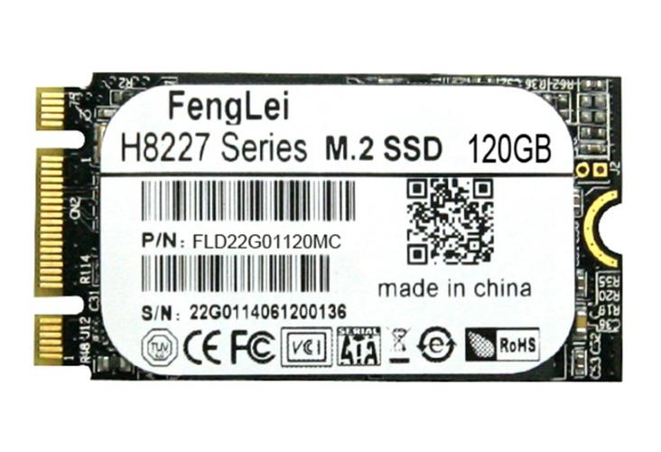 FengLei H8227系列 NGFF(120GB)评测:MLC闪存+高速读写,入门级固态硬盘的性价比之选