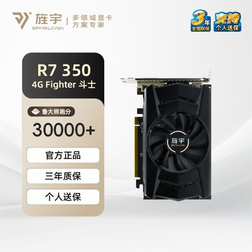 旌宇R7 350 6HDMI 4G vs 技嘉RTX 4080 SUPER WindForce 16G 深度对比