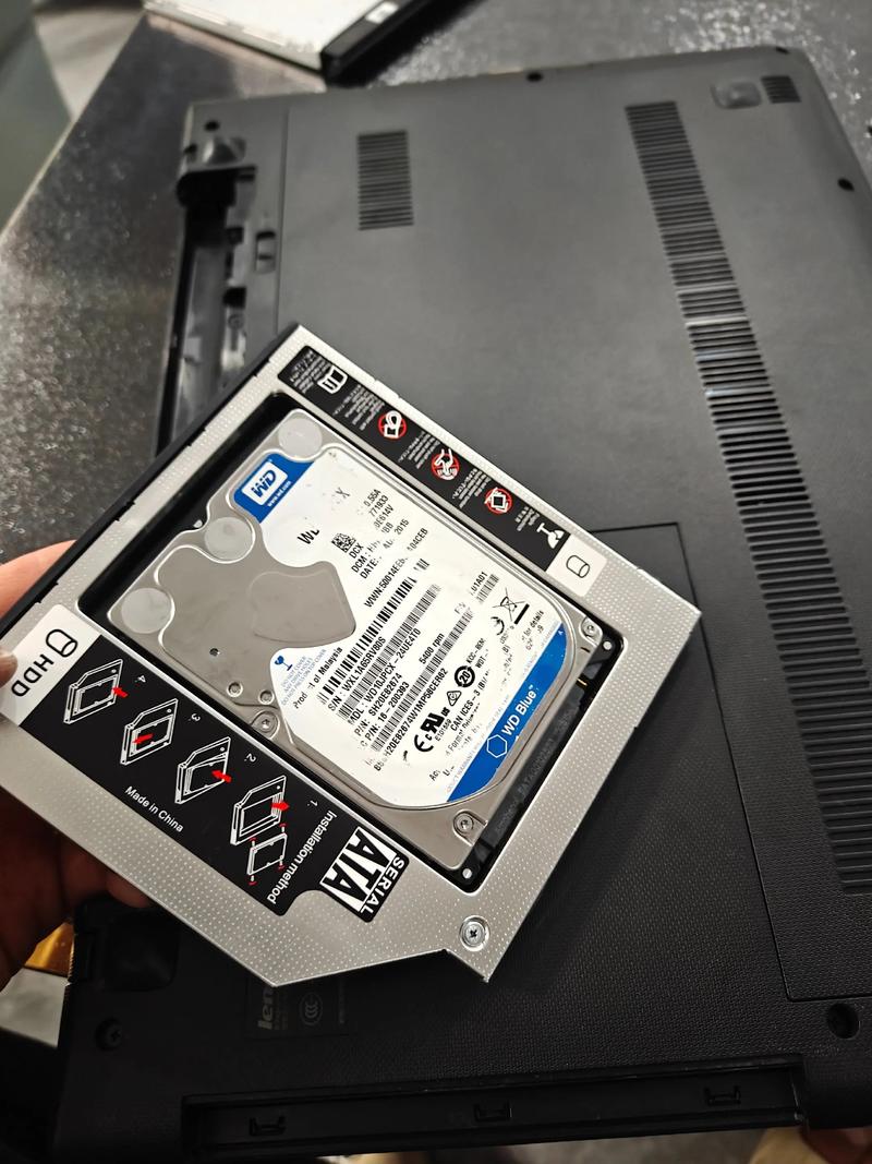 SATA hard drive technical specifications view