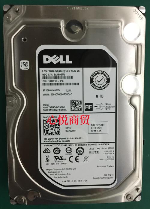 戴尔12T 12TB 7.2K SATA 3.5英寸硬盘深度评测：大容量企业存储可靠选择