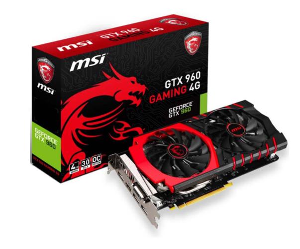 微星GTX 960 GAMING 4G vs 华硕GTX 1060-O6G-SI 深度对比