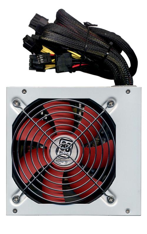 Power supply unit with cables and connectors