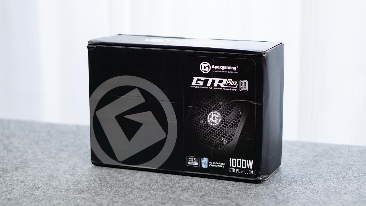 Gaming PC power supply unit in system build