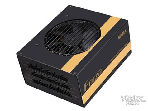 电源内部散热与风扇特写